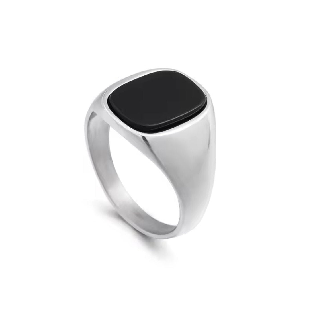 Silver Jasper Stone Ring for Men and Women