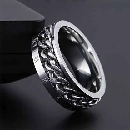 Fidget Spinner Ring for Men