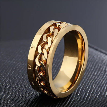 Fidget Spinner Ring for Men