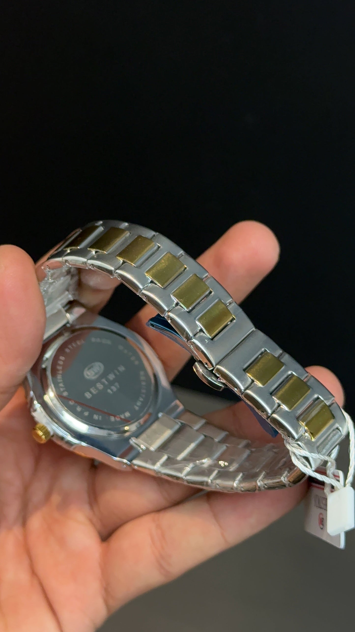 Bestwin | Gold Two Tone | Black Dial