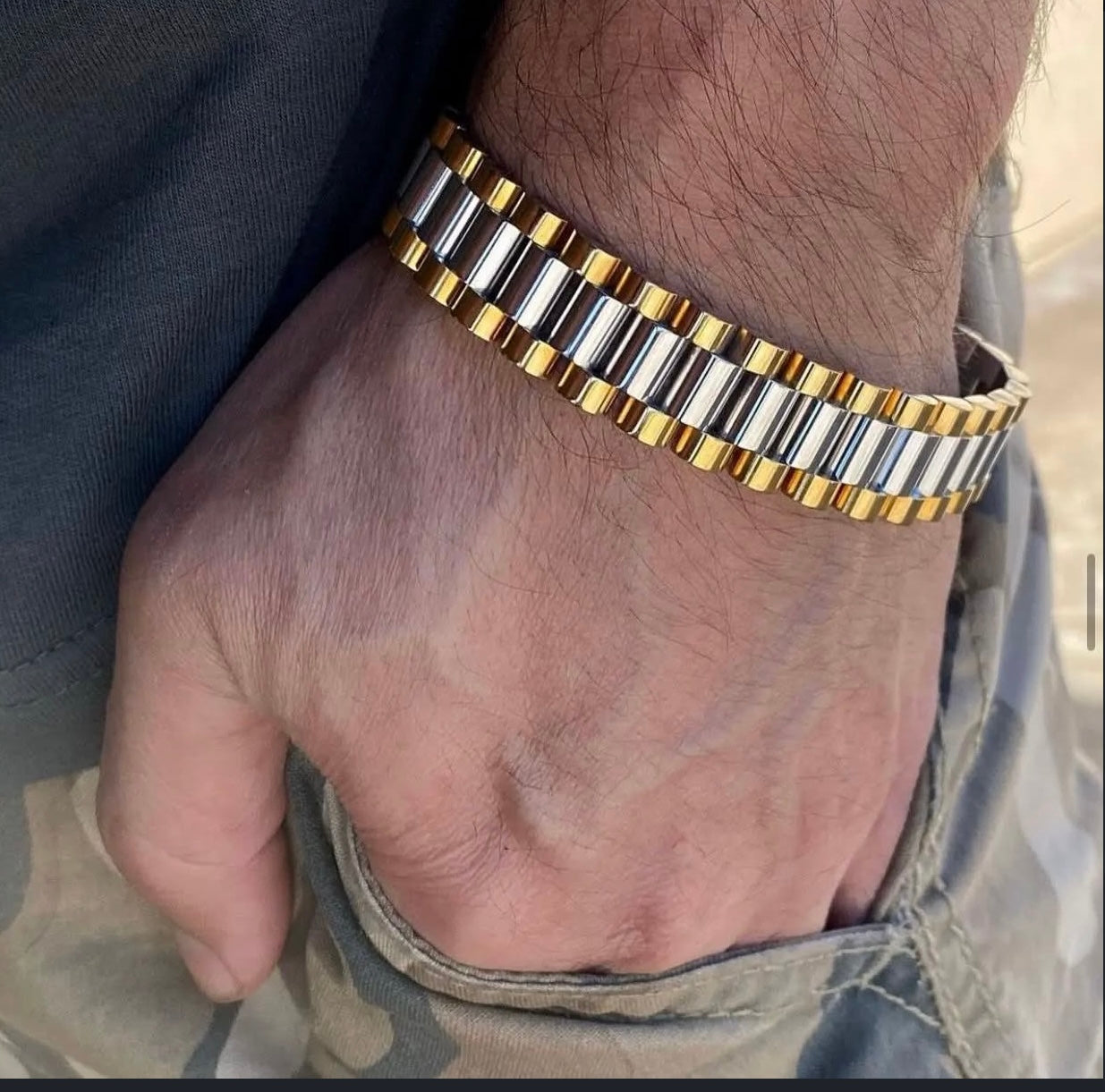 Branded Wrist Bracelet