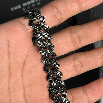 BLACK CRYSTAL BRACELET ONLY