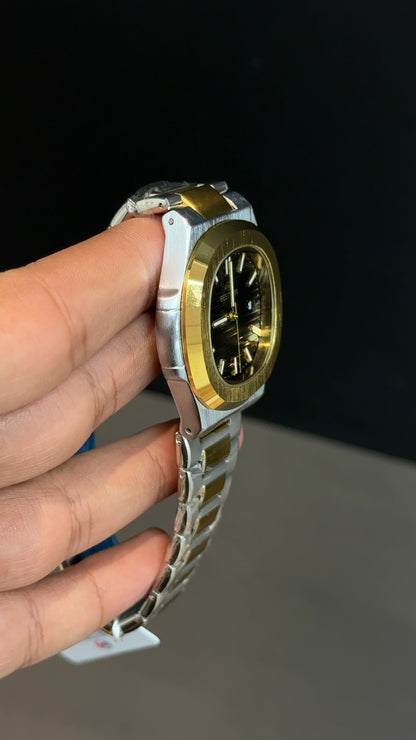 Bestwin | Gold Two Tone | Black Dial