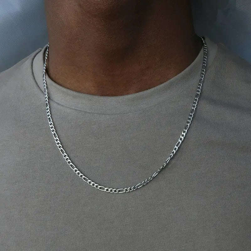 3mm Figaro Link Chain for Men
