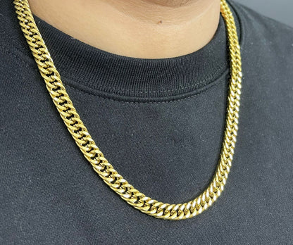 Golden m Link Chain for Men