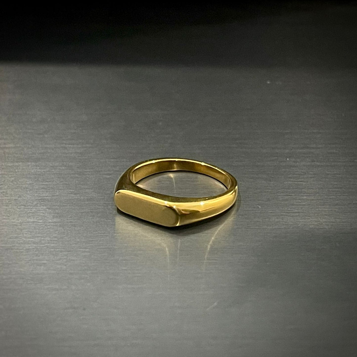 Italian Sterling Gold Ring for Men/Women