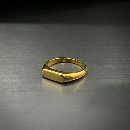 Italian Sterling Gold Ring for Men/Women
