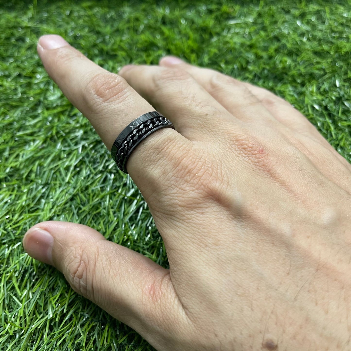 Fidget Spinner Ring for Men