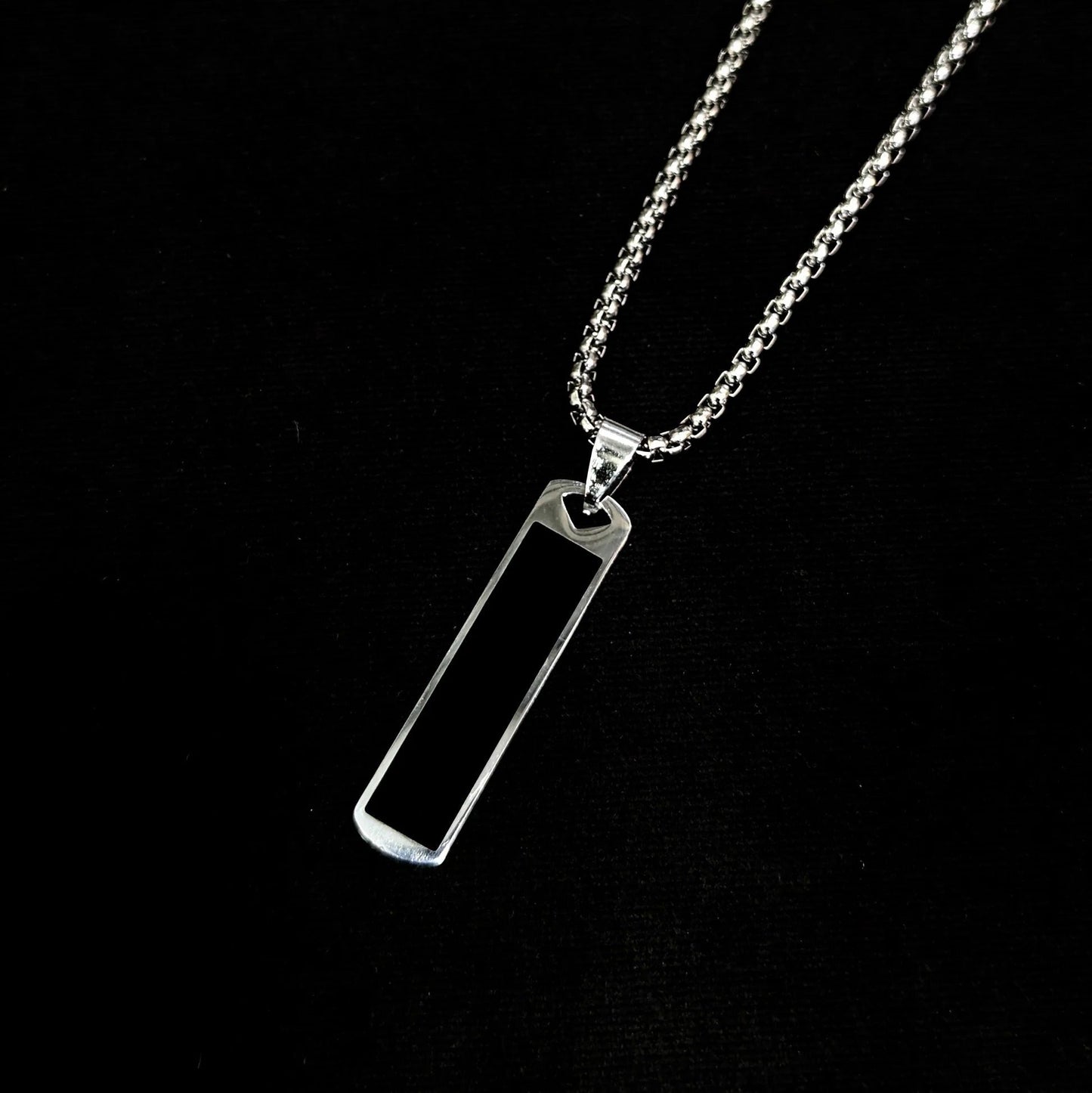 Black Bar locket