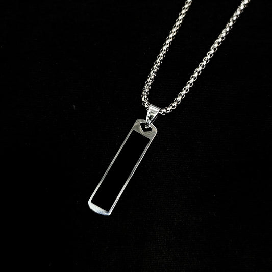 Black Bar locket